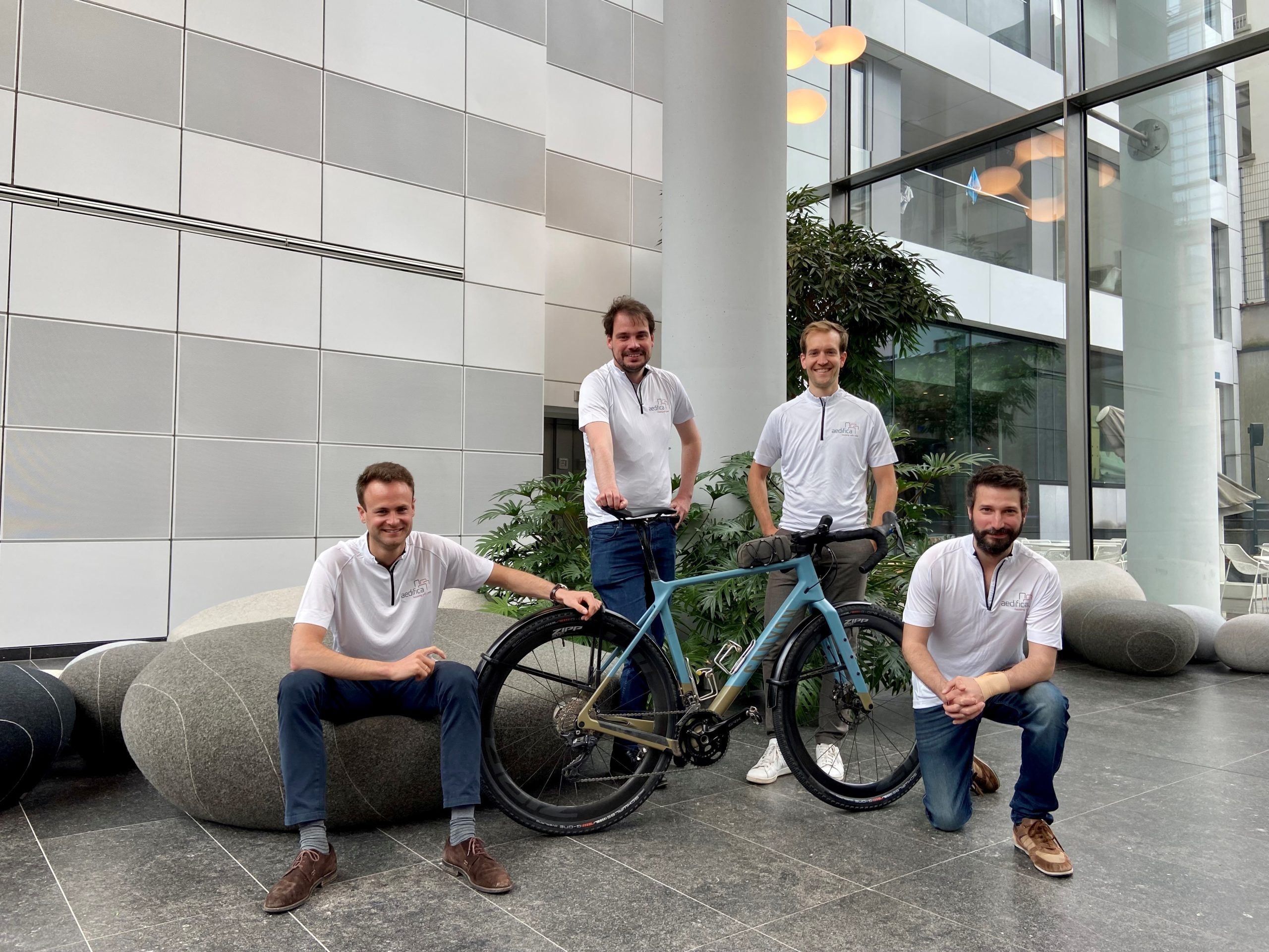 Aedifica cycles for charity – Aedifica